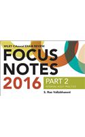Wiley CIAexcel Exam Review 2016 Focus Notes: Part 2, Internal Audit Practice(Wiley CIA Exam Review Series)