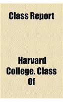 Class Report
