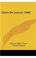 Choix De Lettres (1906)