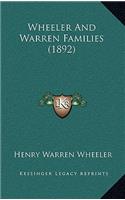 Wheeler And Warren Families (1892)
