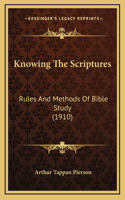 Knowing The Scriptures