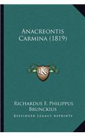 Anacreontis Carmina (1819)