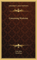 Concerning Mysticism