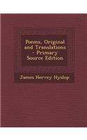 Poems, Original and Translations