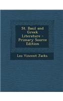 St. Basil and Greek Literature