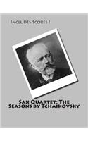 Sax Quartet - The Seasons by Tchaikovsky