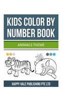 Kids Color By Number Book