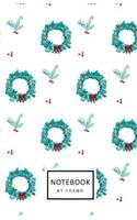 Notebook: Dot-Grid Journal, 122 Pages 5.5x8.5 Warm & Joy of Christmas