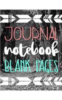 Journal Notebook Blank Pages