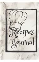 RECIPES FAMILY journal /kitchen cookbook Side Dishes, Main Courses, Desserts, and More