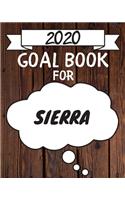 2020 Goal Planner For Sierra