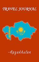 Travel Journal - Kazakhstan - 50 Half Blank Pages -