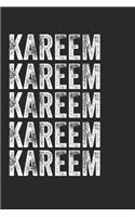 Name KAREEM Journal Customized Gift For KAREEM A beautiful personalized