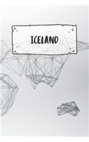 Iceland: Ruled Travel Diary Notebook or Journey Journal - Lined Trip Pocketbook for Men and Women with Lines