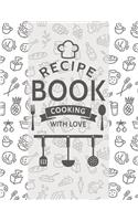 Recipe book cooking with love