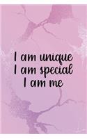 I Am Unique I Am Special I Am Me