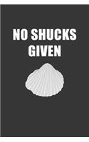 No Shucks Given Notebook