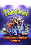 Pokemon Coloring Book Vol 2