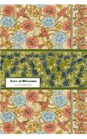 Love of Blossoms NOTEBOOK [ruled Notebook/Journal/Diary to write in, 60 sheets, Medium Size (A5) 6x9 inches]