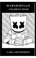 Marshmello Coloring Book: Smiley Helmet and Progressive House Prodigy, One of Best Djs and Electronic Music Producers Inspired Coloring Book