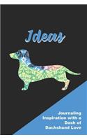 Ideas: Journaling Inspiration with a Dash of Dachshund Love