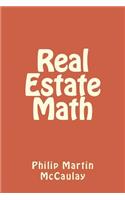 Real Estate Math: (9 Real Estate)