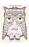 Wise Grandma Owl 2018-2019 18 month Academic Planner