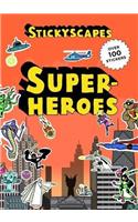 Stickyscapes Superheroes
