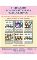 Fichas para niños (Fichas con rompecabezas para preescolar Vol 1)