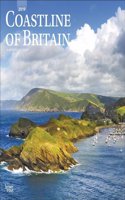 Coastline of Britain 2019 Square Wall Calendar