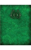 Monogram "q" Sketchbook: Sketch Pad Notebook(17 Monogram Verdant 150 Sketch)