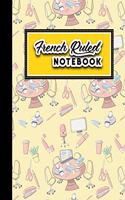 French Ruled Notebook: French Ruled Paper, Seyes Pads, 8.5" x 11", 200 pages(92 French Ruled Notebook)