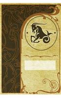 Monogram Capricorn Notebook