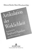 Artikulation der Wirklichkeit