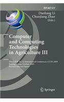 Computer and Computing Technologies in Agriculture III