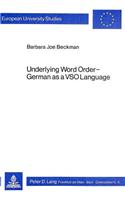 Underlying Word Order