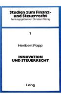 Innovation und Steuerrecht