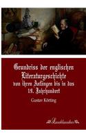 Grundriss der englischen Literaturgeschichte