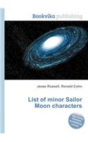 List of Minor Sailor Moon Characters: (English)