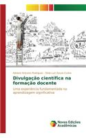 Divulgação científica na formação docente