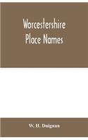 Worcestershire place names