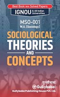 Gullybaba Ignou MA (Latest Edition) MSO-001 Sociological : Theories And Concepts, IGNOU Help Books with Solved Sample Question Papers and Important Exam Notes