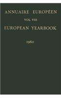 Annuaire Européen / European Yearbook