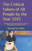The Critical Values of All People by the Year 3743