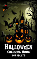 Halloween Coloring Book For Adults