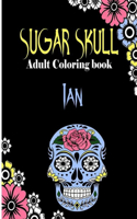 Ian Sugar Skull, Adult Coloring Book