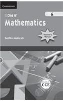 I Did It Mathematics 6 Primary Teachers Manual