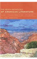Heath Anthology of American Literature, Volume 1