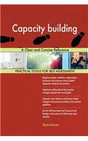 Capacity building A Clear and Concise Reference