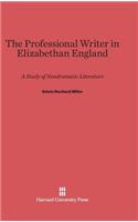 The Professional Writer in Elizabethan England